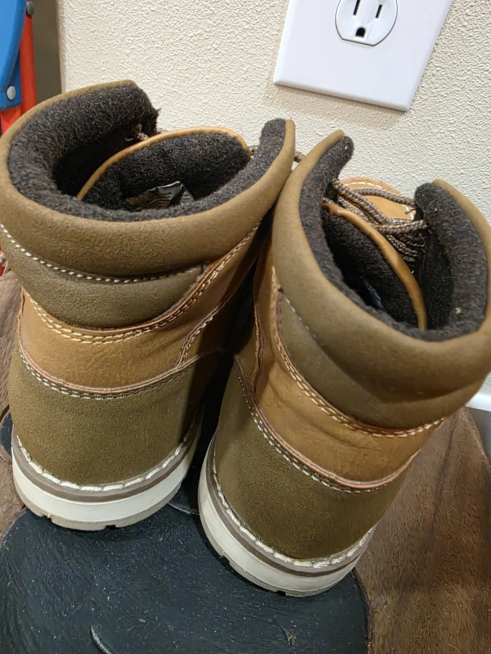 The Children's Place Brown Lace-Up Kids Boots